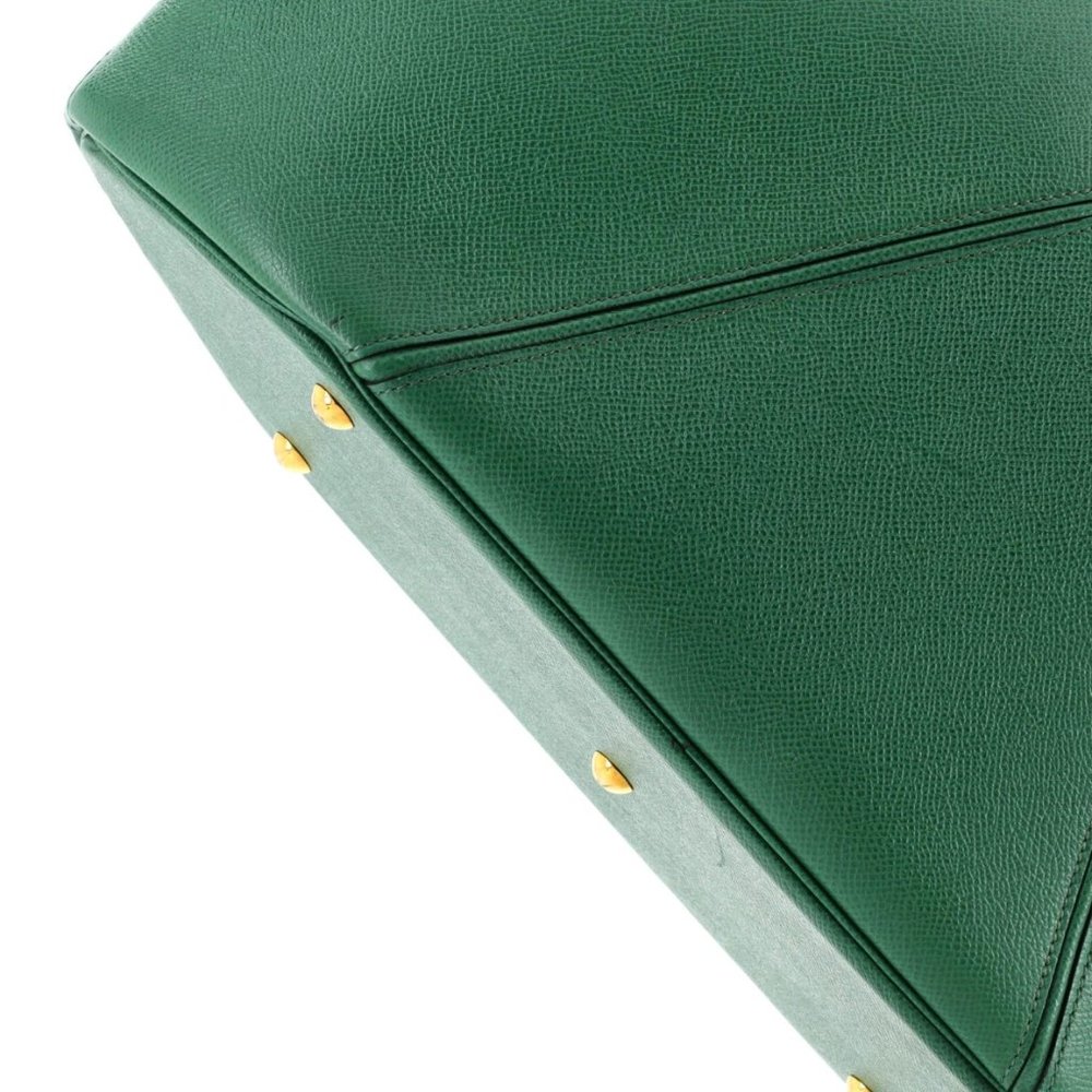 Auth Hermes Ile De Shiki Structured Boxy Camera B… - image 6